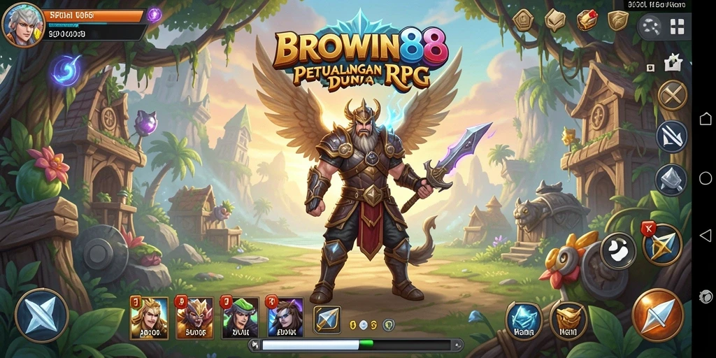 Tangkapan layar gameplay BROWIN88 yang menarik dan penuh aksi.